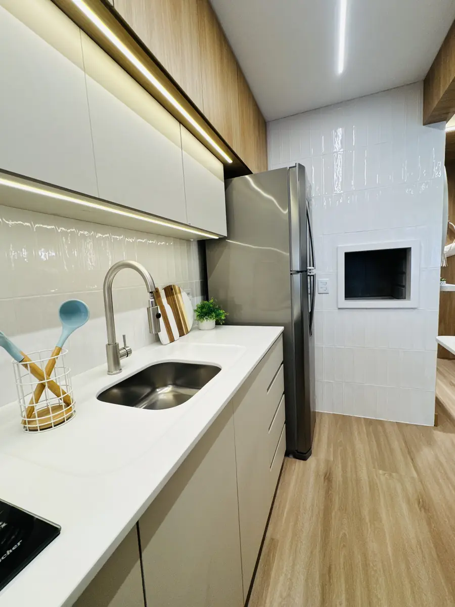 Bancada da cozinha